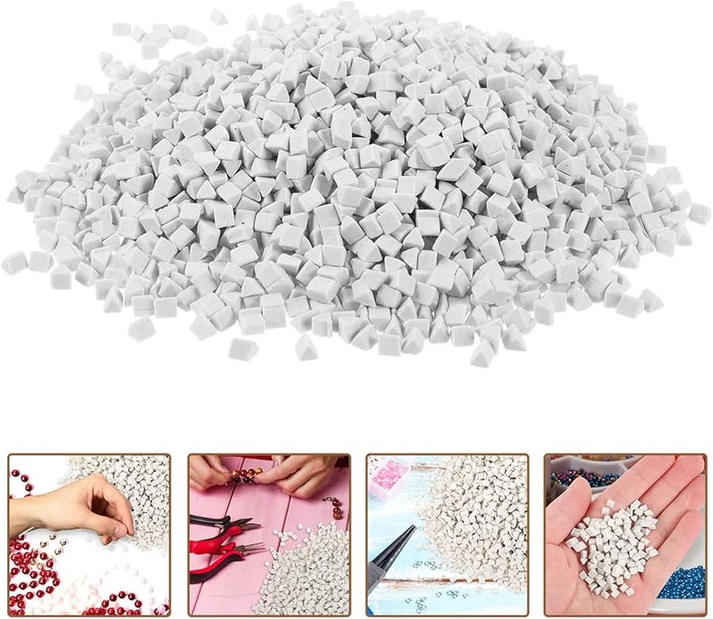 Triangle Ceramic Tumbling Media Polishing Grit For Jewelry And Rocks Reusable - Image 3